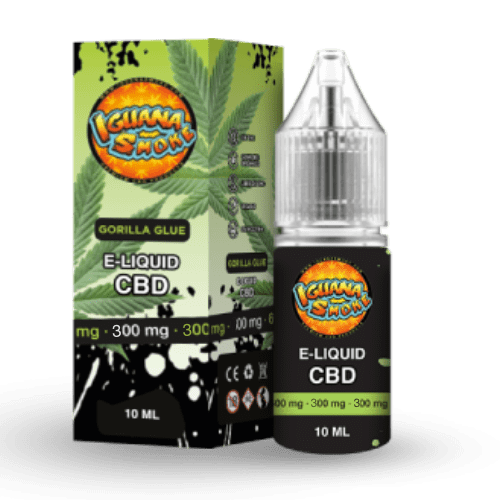 CBD Eliquid Gorilla Glue Broad Spectrum by Iguana Smoke 10ml 600mg