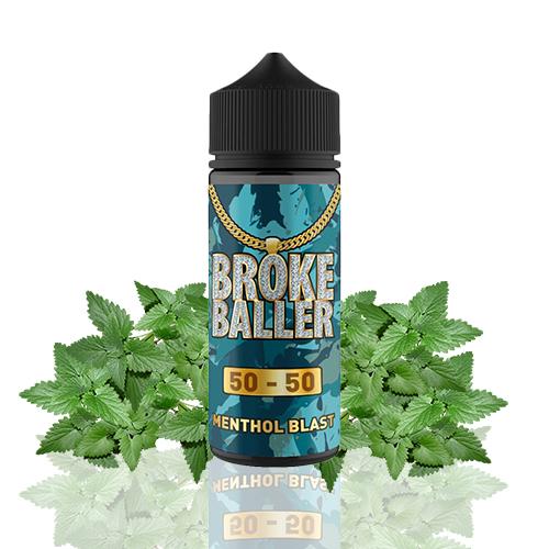 Broke Baller Menthol Blast 80ml 0mg TPD Shortfill