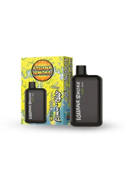 CBD Desechable Broad Spectrum 750mg Lemon Haze Iguana Smoke