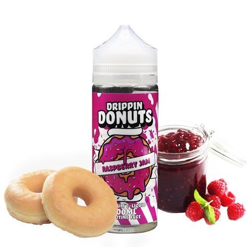 Drippin Donut Raspberry Jam 100ml 0mg