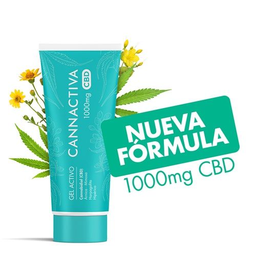 CBD Crema Fisioterapia by Cannactiva 1000mg (70ml)