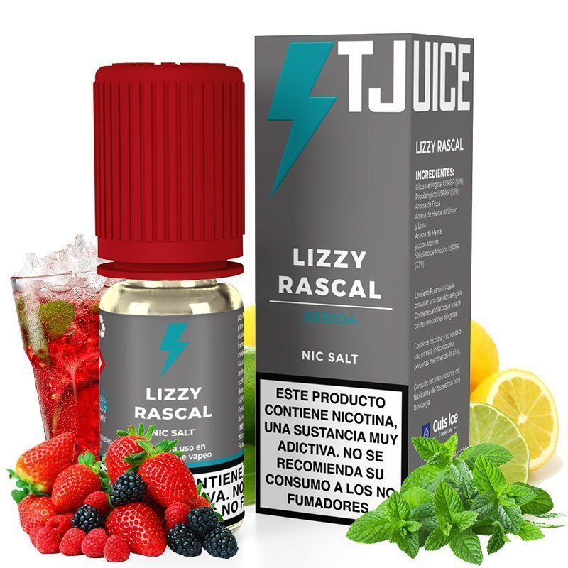 Halcyon Haze T-Juice Salts Lizzy Rascal 20mg 10ml