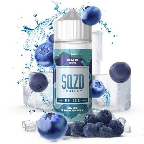 SQZD Fruit Co Blue Raspberry On Ice 100ml 0mg