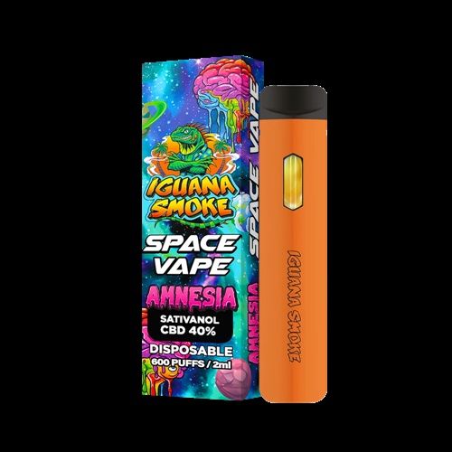 Pod Desechable STV SATIVANOL - Space Vape Amnesia 2ml Iguana Smoke