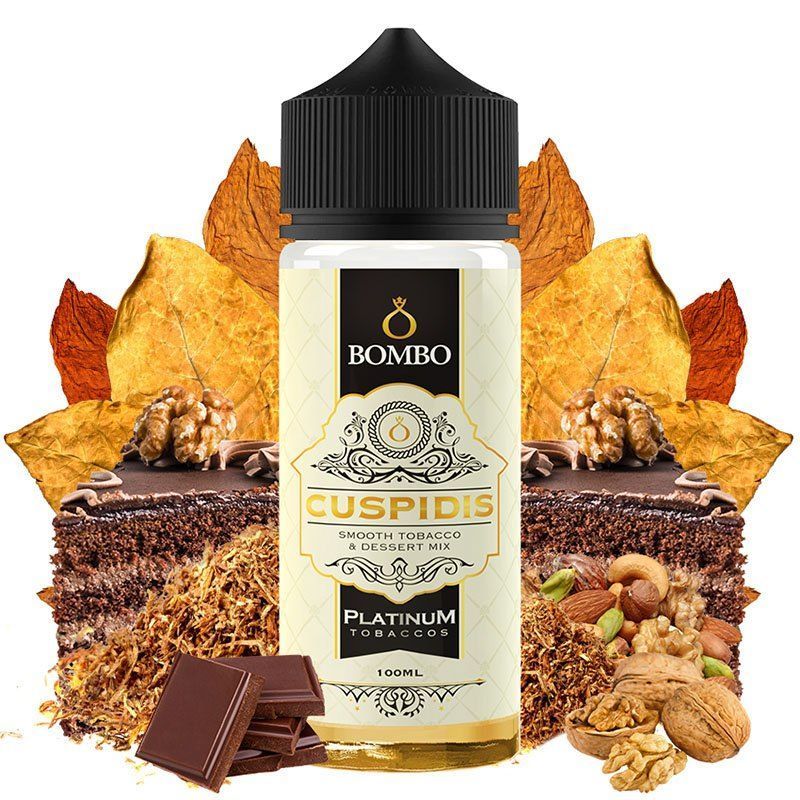 Cuspidis Platinum Tobaccos by Bombo 100ml 0mg TPD