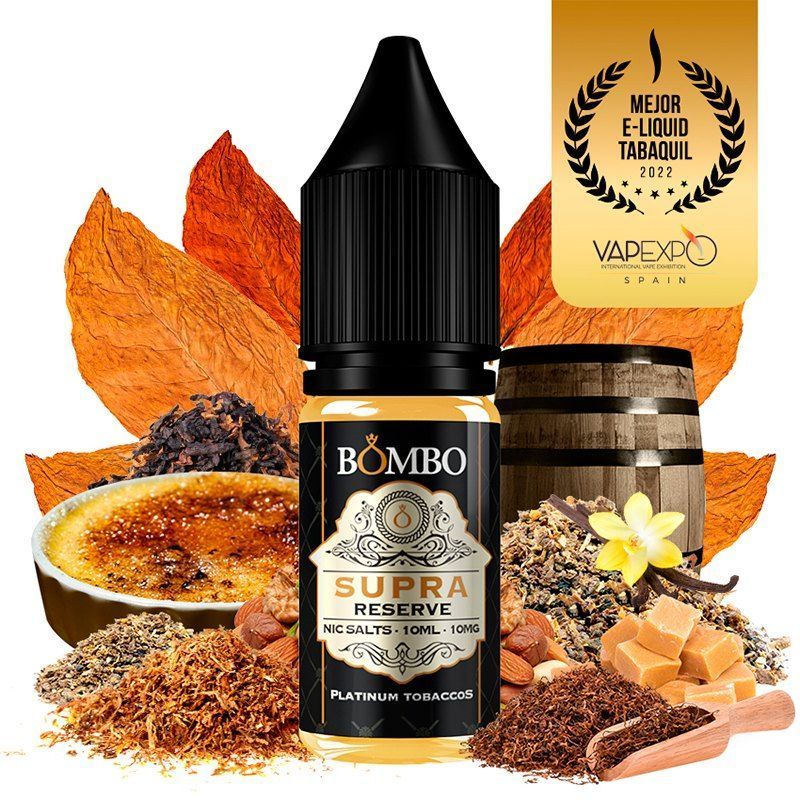 Bombo E-Liquids Supra Reserve Nic Salts 10ml 20MG TPD