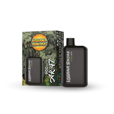 AK-47 Broad Spectrum 750mg CBD Pocket 900 puffs by Iguana Smoke