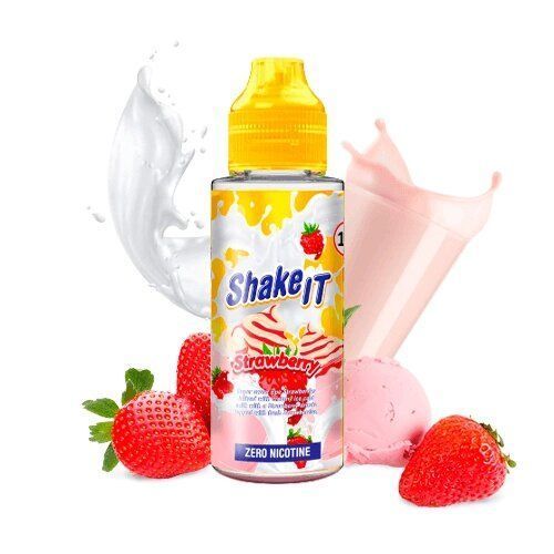 Shake It Strawberry Shake 100ml 0mg TPD