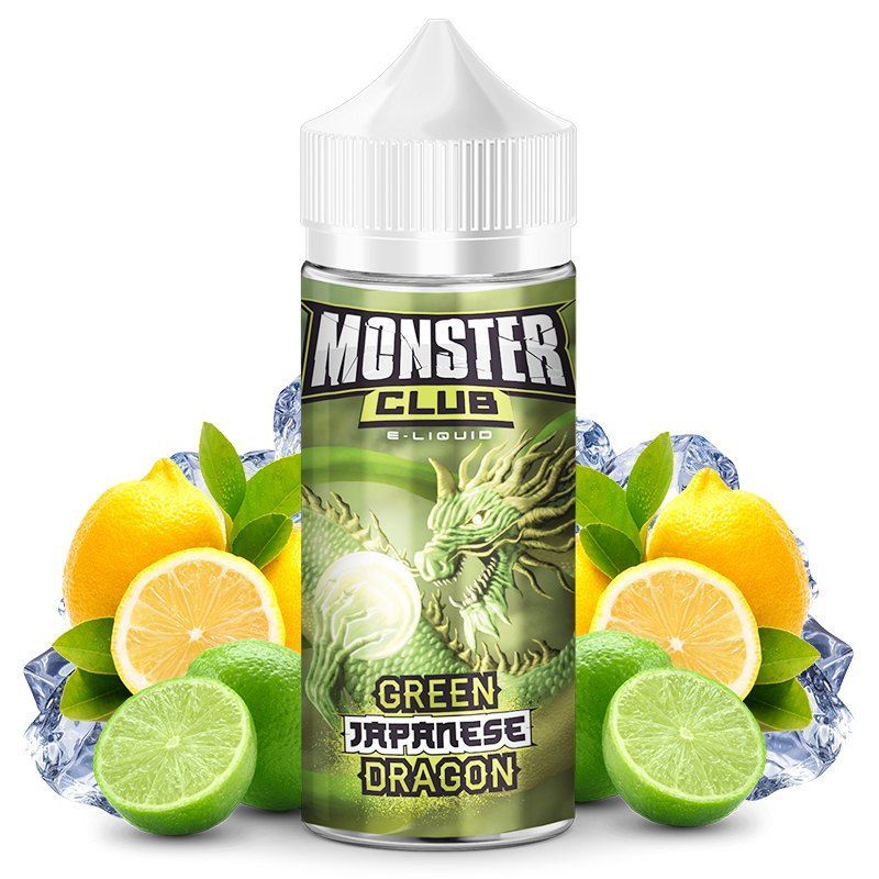 Monster Club Green Japanese Dragon 100ml 0mg