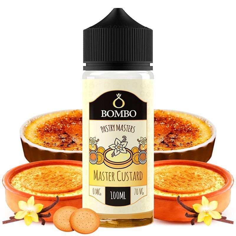 Pastry Masters by Bombo Master Custard 100ml 0mg