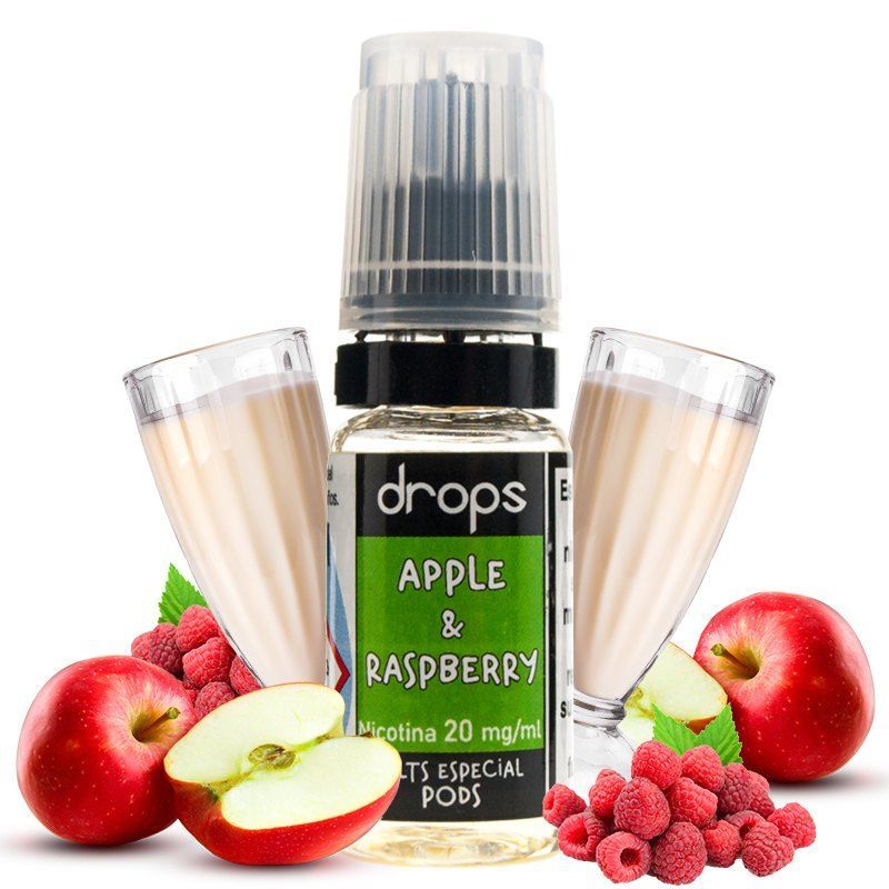 Drops Salt Apple & Raspberry TPD 10mg 10ML