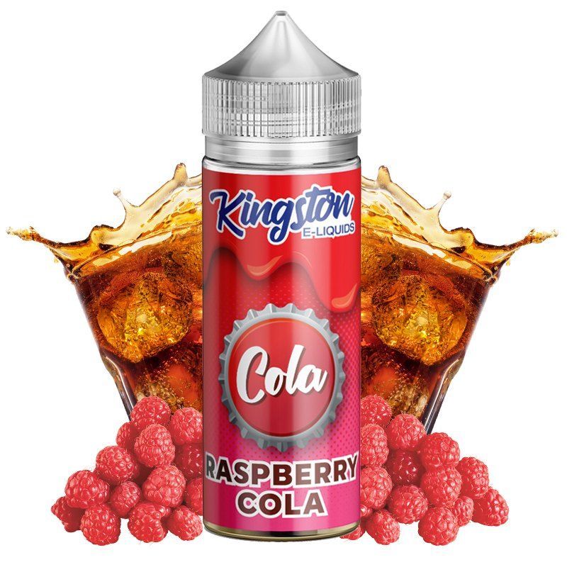 Kingston ELiquid Raspberry Cola 100ml 0mg TPD