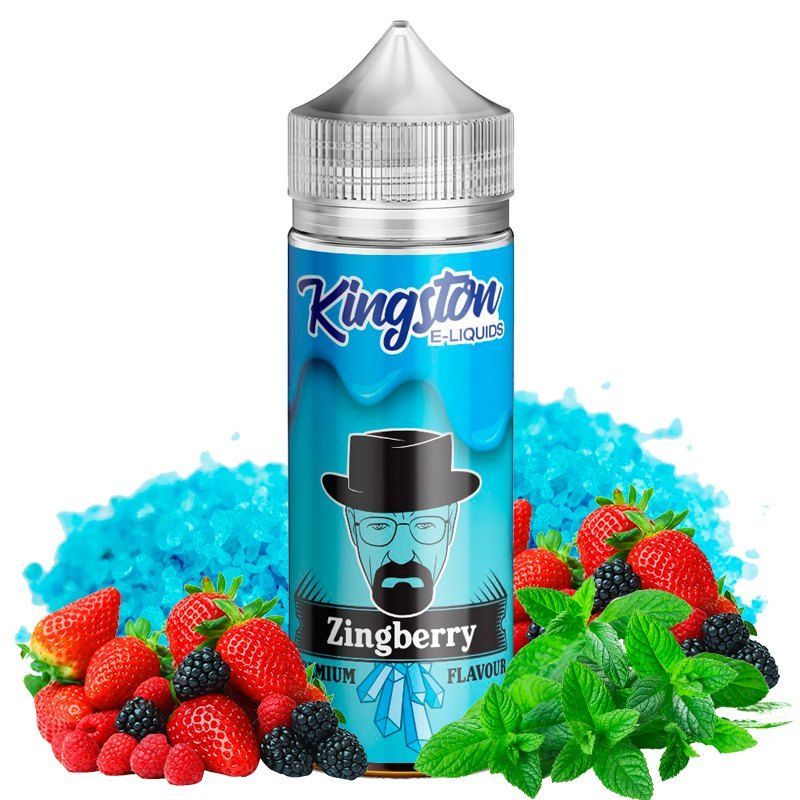 Kingston ELiquid El líquido Zingberry 100ml 0mg TPD