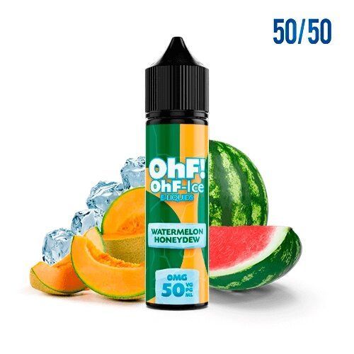 OHF Ice 50/50 Watermelon Honeydew 50ml 0mg