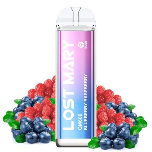 Blueberry Sour Raspberry Elf Bar QM600 Lost Mary Desechable 2% 20mg ...