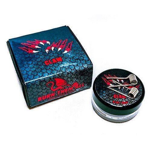 Burn Them All Coils Claw 0.14Ohm Dual Full N80 Fused Alien