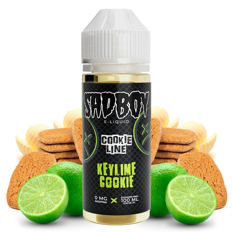 Sadboy Eliquid Keylime Cookie 100ml 0mg