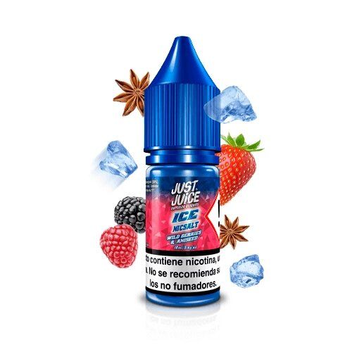 Just Juice Ice Nic Salt Wild Berries Amiseed 20mg 10ml
