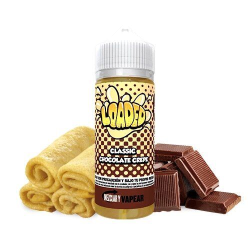 Loaded Classic Chocolate Crepe 100ml 0mg TPD