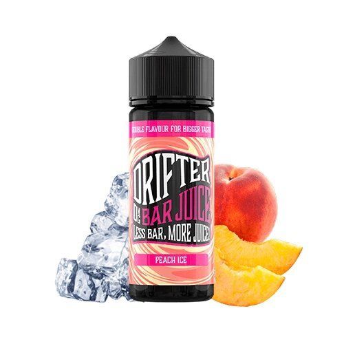 Juice Sauz Drifter Bar Peach Ice 100ml 0mg TPD