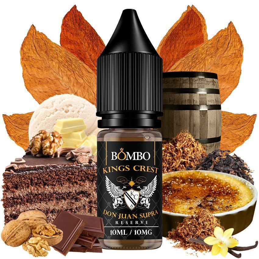 Bombo & Kings Crest Salts Don Juan Supra Reserve 20mg 10ml