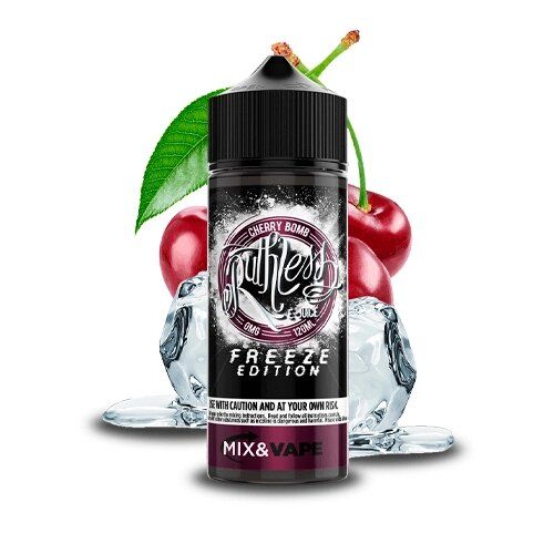 Ruthless Freeze Edition Cherry Bomb 100ml 0mg TPD