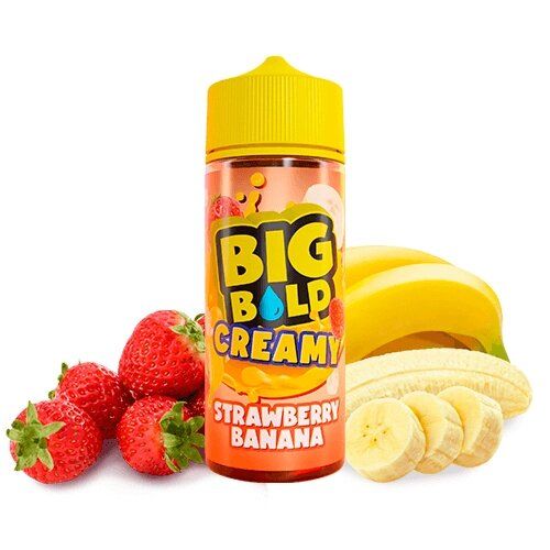 Big Bold Creamy Strawberry Banana100ml 0mg