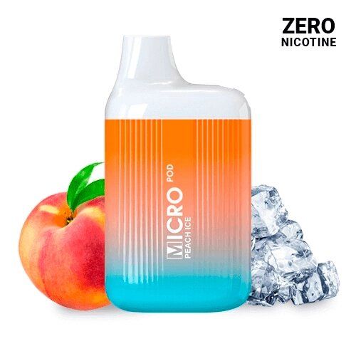 Micro Pod Disposable Peach Ice Zero Nicotine 0mg