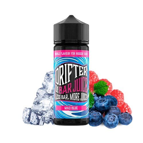 Juice Sauz Drifter Bar Mad Blue 100ml 0mg