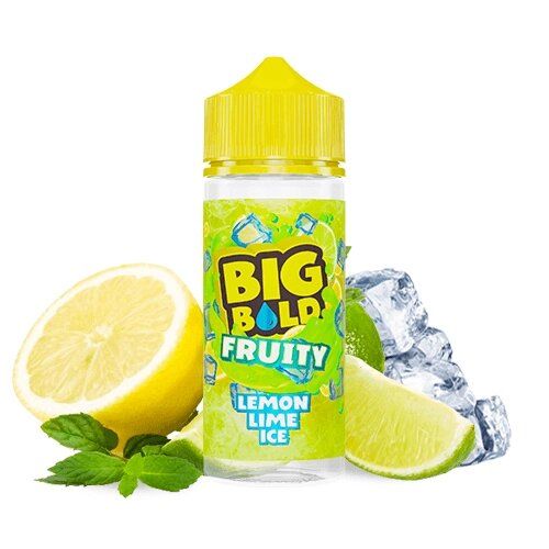 Big Bold Fruity Lemon Lime Ice 100ml 0mg