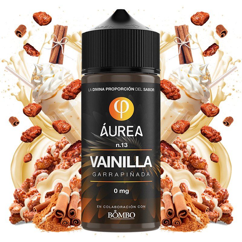 Aurea E-Liquids Nº13 Vainilla Garrapiñada 100ML 0mg
