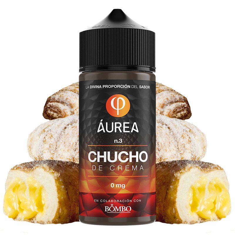 Aurea E-Liquids Nº3 Chucho de Crema 100ML 0mg