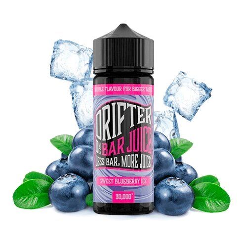 Juice Sauz Drifter Bar Sweet Blueberry Ice 100ml 0mg