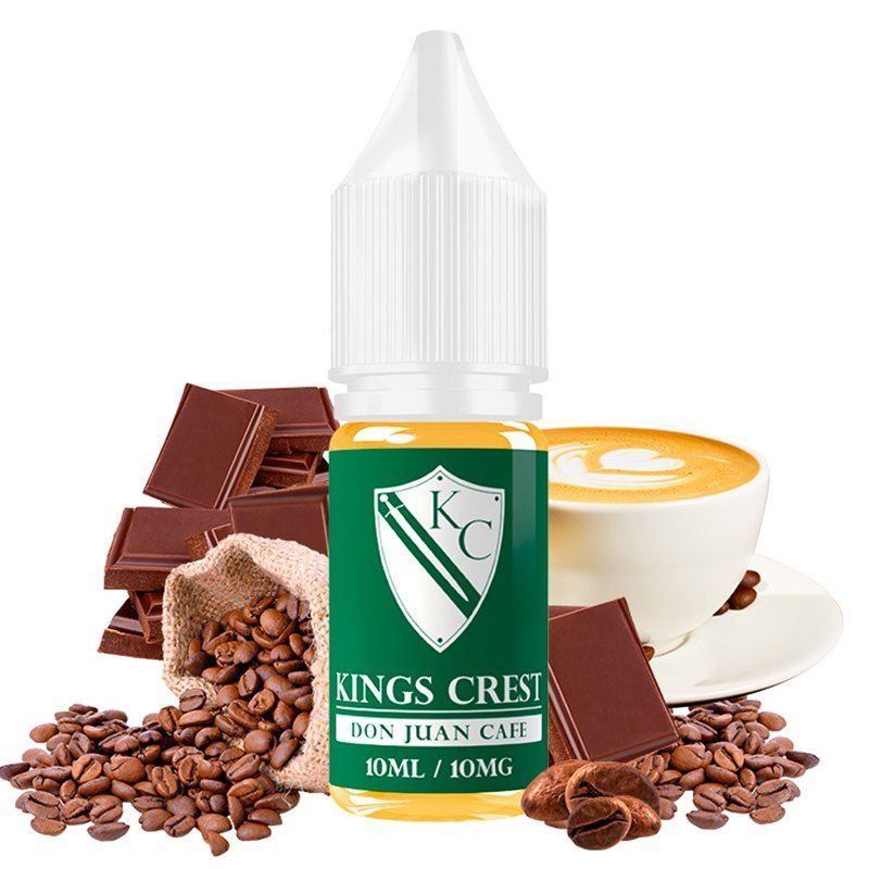Kings Crest Salts Don Juan Cafe 10ml TPD 20 mg
