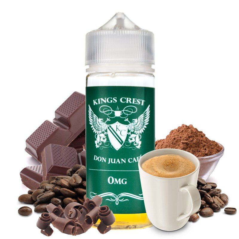 Kings Crest Don Juan Cafe 100ml 0mg TPD