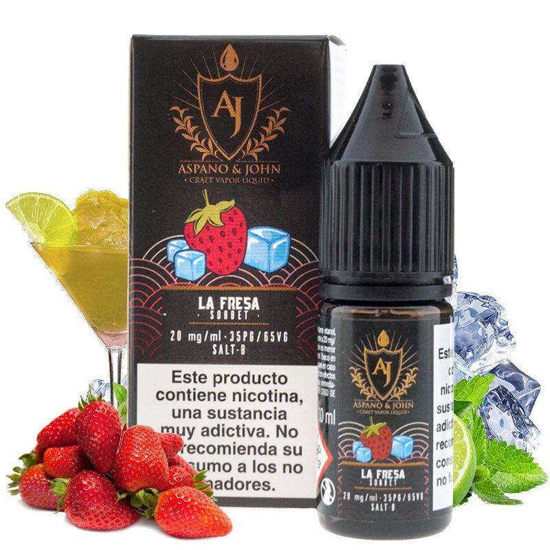 Aspano & John Salts La Fresa Sorbet 10ml 20mg