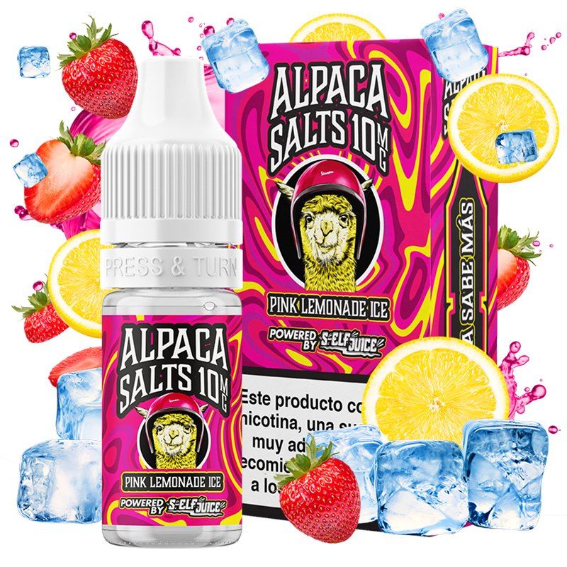 Alpaca Salt Pink Lemonade Ice 20mg 10ml by Self Juice