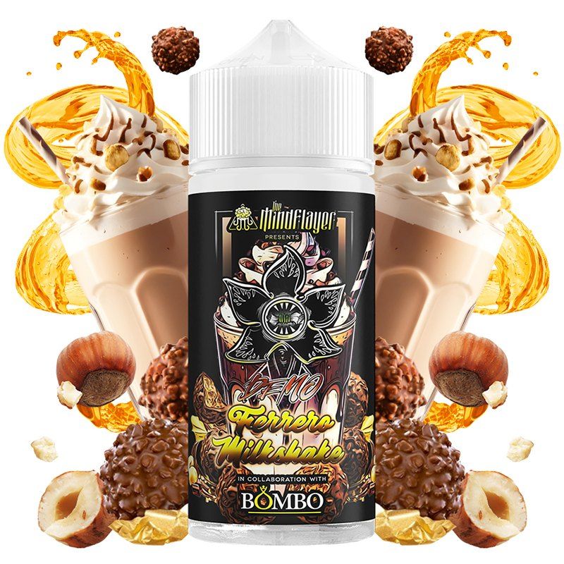 The Mind Flayer & Bombo Demo Ferrero Milkshake 100ml 0mg
