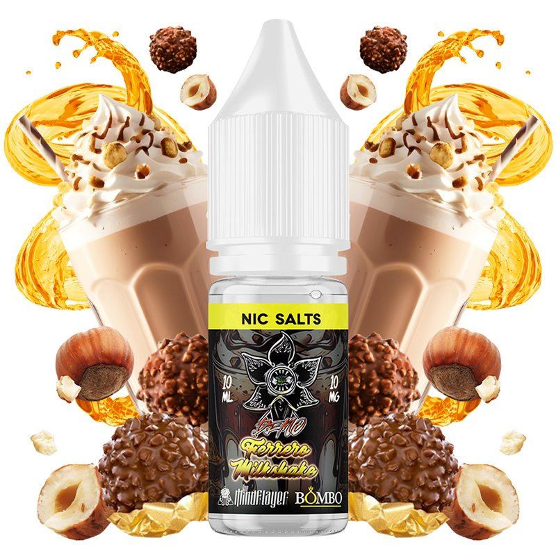 The Mind Flayer & Bombo Salts Demo Ferrero Milkshake 20mg 10ml