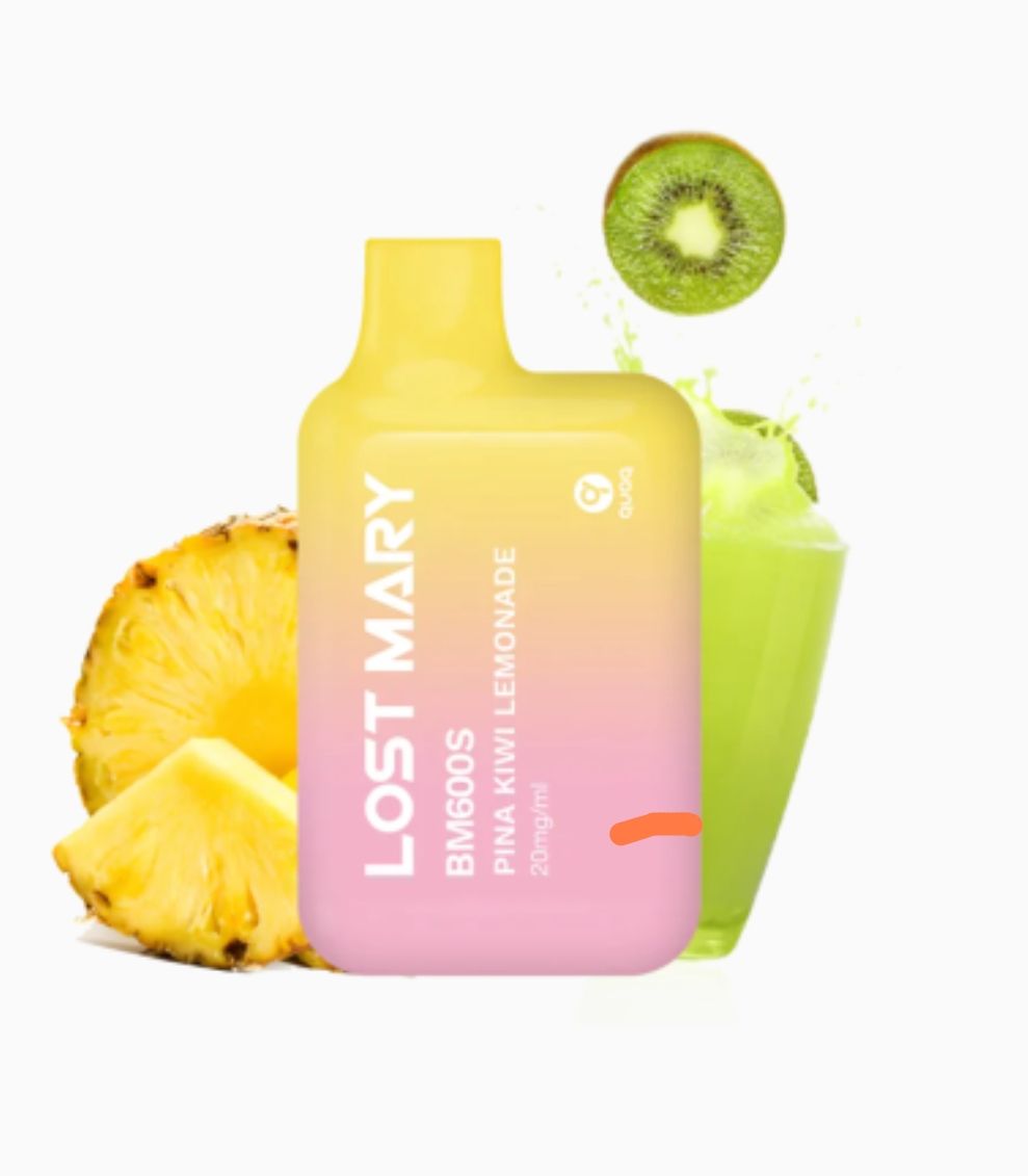 Elf Bar BM600S Lost Mary Desechable Piña Kiwi Lemonade 2% 20mg