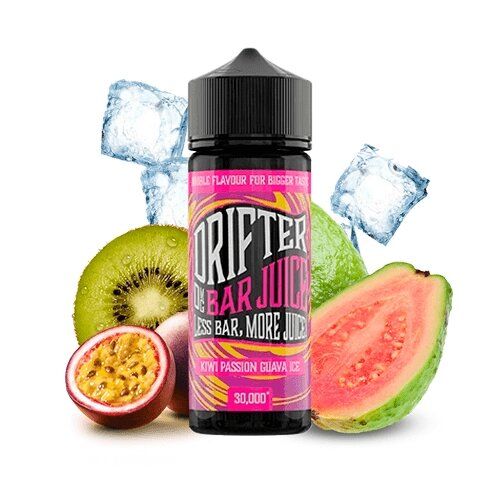 Juice Sauz Drifter Bar Kiwi Passion Guava Ice 100ml 0mg