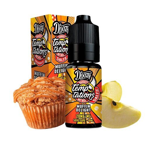 Doozy Temptations Salts Muffin Delight 20mg 10ml