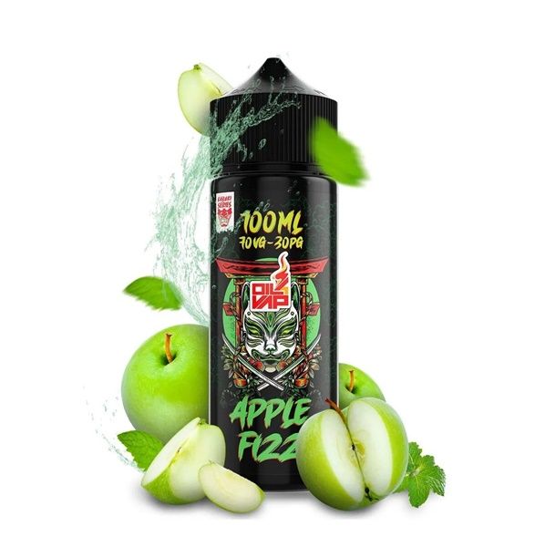 Kabuki Series Apple Fizz 100ml 0mg by Oil4vap