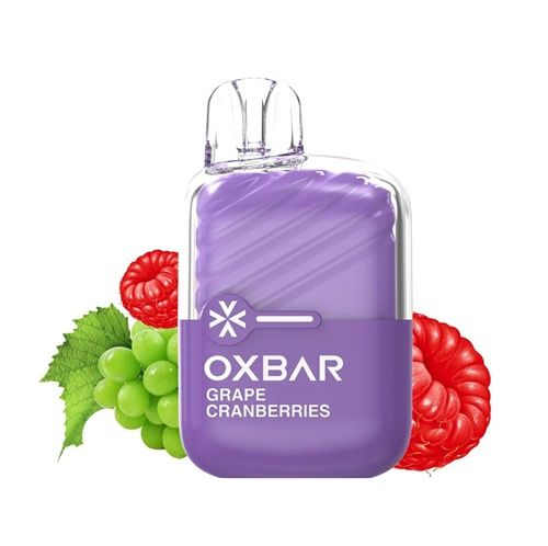 Oxbar Mini Grape Cranberries Desechable 20mg 2%
