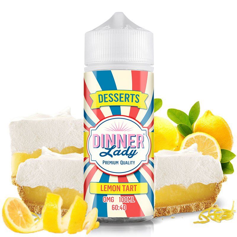 Dinner Lady Lemon Tart 100ml 0mg