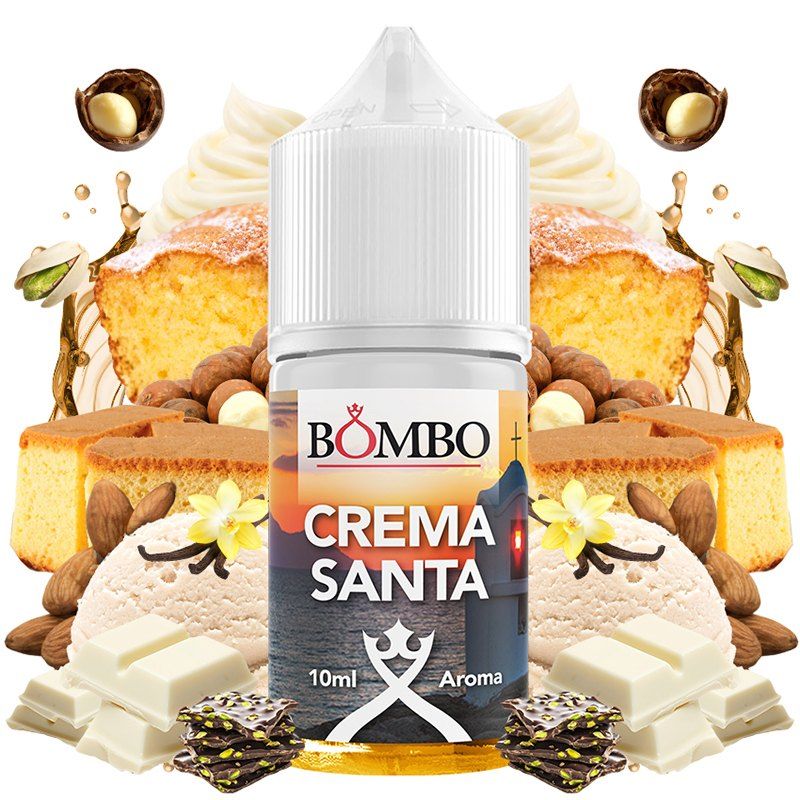 Aroma Crema Santa Longfill 10ml/30ml Bombo E-Liquid