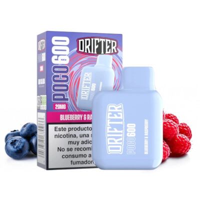 Drifter Disposable Poco 600 Blueberry Raspberry 20mg 2ml