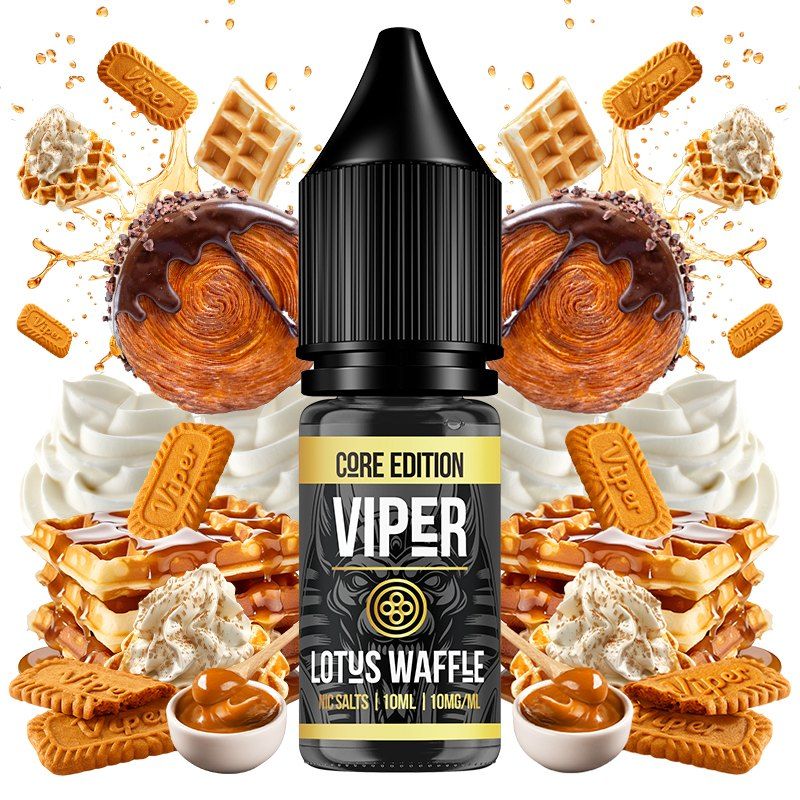 Lotus Waffle 15mg 10ml - Viper Core Edition Nic Salts