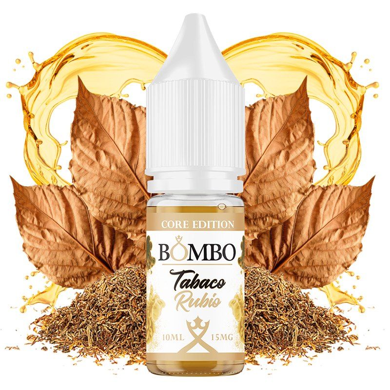 Tabaco Rubio Bombo E-Liquids Core Edition Nic Salts 10ml 15mg