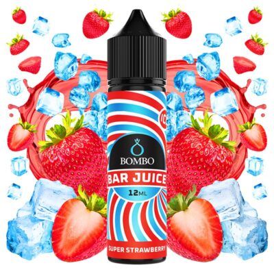 Aroma Super Strawberry Ice 12ml/60 Longfill by Bombo Bar Juice (copia)